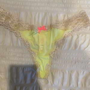 Victoria Secret Lacey Thong